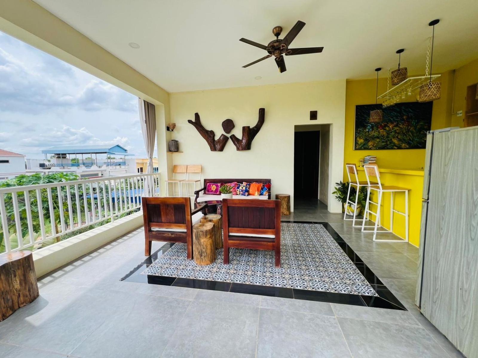 Homestay Yellow Natural House Siem Reap Exteriör bild